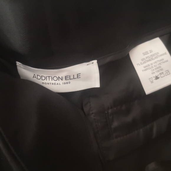 Addition elle classy wide leg ankle length pants - Picture 3 of 5